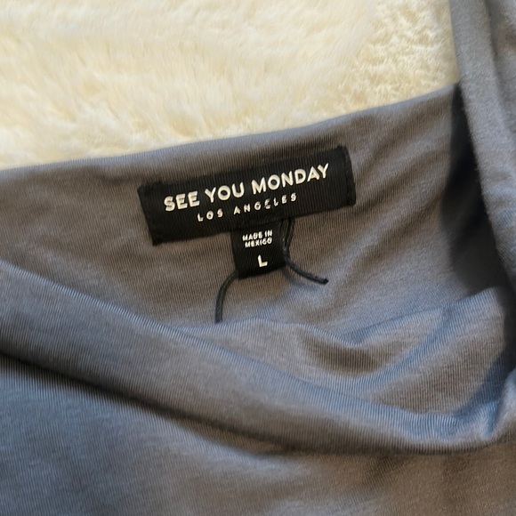 See You Monday | Summer Dress Gray - Picture 5 of 5